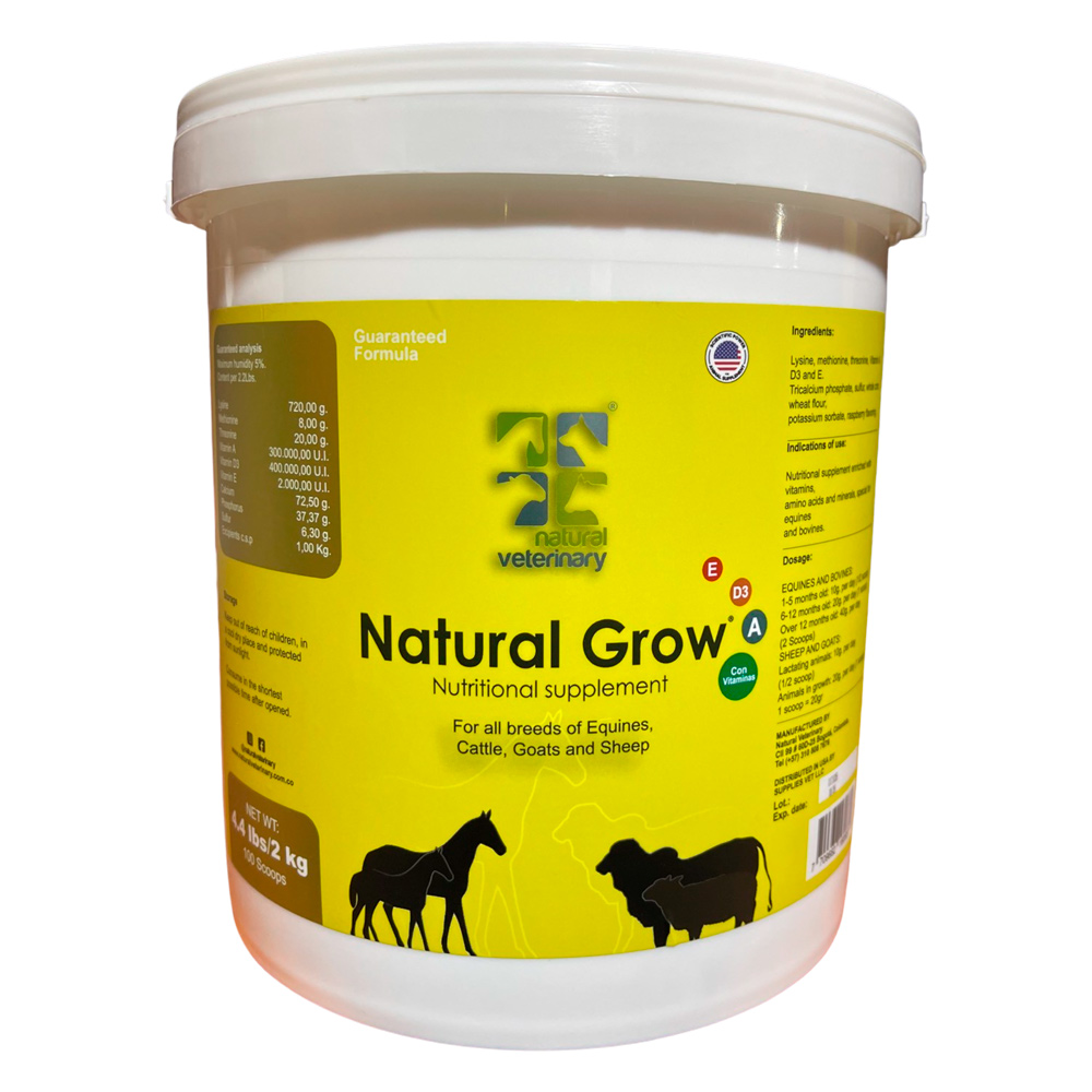 NATURAL GROW | Suplementos para equinos y bovinos